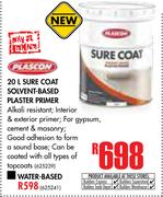 Plascon Sure Coat Solvent-Based Plaster Primer-20Ltr