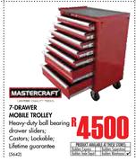 Mastercraft 7-Drawer Mobile Trolley