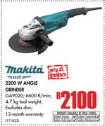 Makita 2200W Angle Grinder GA9020