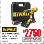 DeWalt 18V Hammer Drill