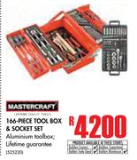 Mastercraft 166-Piece Tool Box & Socket Set