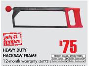Heavy Duty Hacksaw Frame