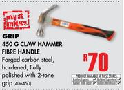 Grip 450G Claw Hammer Fibre Handle