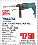 Makita 22MM 710 W Rotary Hammer Drill M8700B