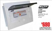 Major Tech 12-Way Distribution Board