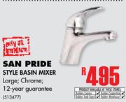 San Pride Style Basin Mixer