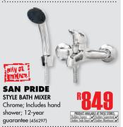 San Pride Style Bath Mixer