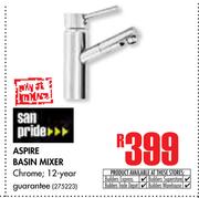 San Pride Aspire Basin Mixer
