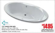 Sphinx 170Ltr Tango Oval Bath