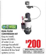 Dual Flush Conversion Kit