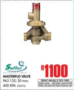 Saffer Masterflo Valve