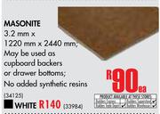 Masonite White -Each