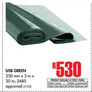 USB Green 250mm x 3m x 30m