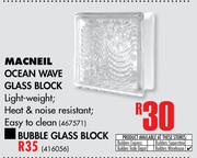 Macneil Bubble Glass Block
