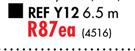 Reinforced Steel REF Y12 (6.5m)-Each