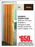 Suburban Folding Door 2040mm x 813mm-Each