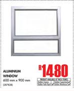 Aluminium Window (600mm x 900mm)