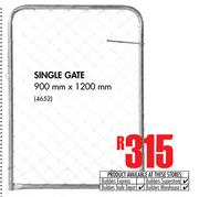 Single Gate (900mm x 1200mm)