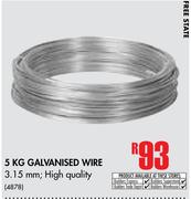 Galvanised Wire 3.15mm