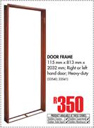 Door Frame 115mm x 813mm x 2032mm, 
