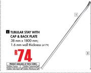 Tubular Stay With Cap & Back Plate