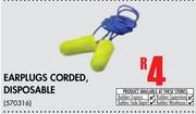 Earplugs Disposable