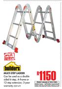 Builders Multi-Step Ladder