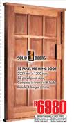 Solid Doors 12-Panel Pre-Hung Door 2032mm x 813mm