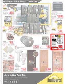 Builders KZN : Back On Site (16 Jan - 11 March 2018), page 1