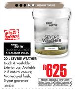 Fired Earth Severe Weather-20Ltr