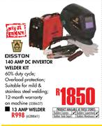 Disston 140Amp DC Inverter Welder Kit