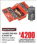 Mastercraft 166-Piece Tool Box & Socket Set
