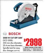 Bosch 2000W Cut Off Saw GCO 2000