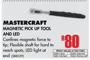 Mastercraft Magnetic Pick Up Tool And LED