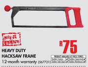 Heavy Duty Hacksaw Frame