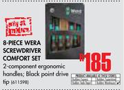8-Piece Wera Screwdriver Comfort Set