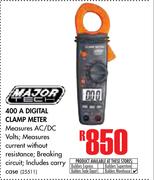 Major Tech 400A Digital Clamp Meter