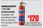 Intasafety 1Kg Fire Extinguisher