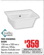 Betta Free-Standing Basin