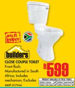 Builders Close Couple Toilet