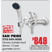 San Pride Style Bath Mixer