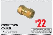 Compression Coupler 15mm