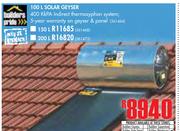Plumb Pride 100Ltr Solar Geyser