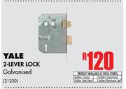 Yale 2-Lever Lock
