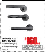 Stainless Steel Door Handles-Each