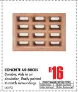 Concrete Air Bricks 