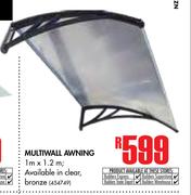 Multiwall Awning 1m x 1.2m