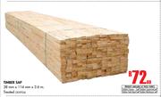 Timber SAP 38mm x 114mm x 3.6m