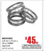 Brickforce 2.8mm x 75mm x 20m-Each
