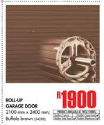 Roll-Up Garage Door 2100mm x 2400mm